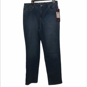 Gloria Vanderbilt 14 Rail Straight Jeans